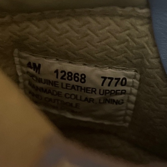 Timberland Light Blue Leather Boots - Picture 5 of 6